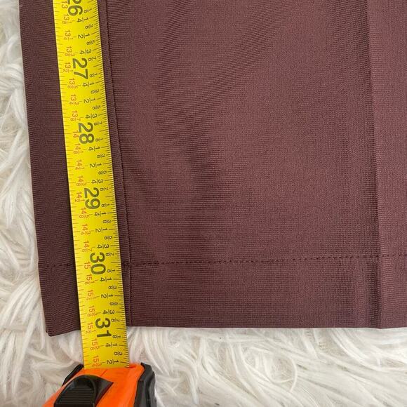 Sene Men’s Soho FlexTech Pants in Maroon Stretch 35x31 - Picture 6 of 6